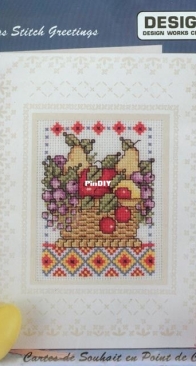 Design Works Crafts - 725 - Fruit Basket Card