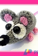 Schoppis - Shop - JaSa - Crochet - Jacqueline Savic / Schopp - Mona the mouse - Mona die Maus - German - Free