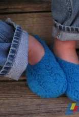 PicnicKnits-Mother Necessity Slippers by Corrina Ferguson