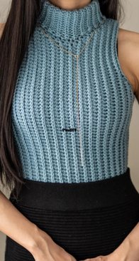 TCDDIY - TeeCe - Easy Sleeveless Turtleneck