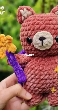 Eli Yarn Art - eliyarnart - Brucie the Fairy Bear - Free