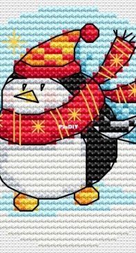 Happy Penguin by Durene Jones - Free