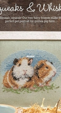 Squeaks and Whiskers by Maria Diaz from Cross Stitcher 380 PCS + XSD