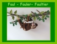 Babsies Hook - Barbara Saboth - Lazy, Lazier, Sloth - Faul, Fauler, Faultier - German