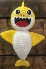 Nook of Knots - Ashlee Potts - Baby Shark crochet pattern
