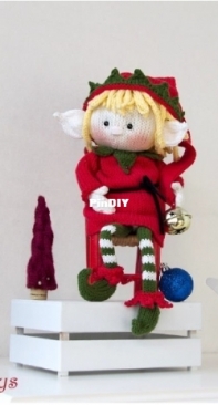 Denizas Toys Joys - Tatyana Korobkova - Pixie series Elf Doll