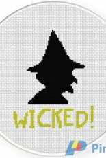 Daily Cross Stitch - Wicked!