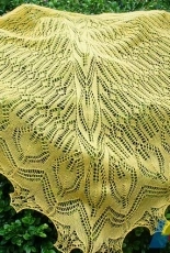 Thallo Lace Shawl by Dagmar Lutz-English,German-Free