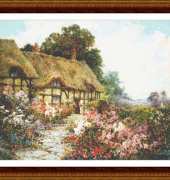 Classic Cross Stitch BG155 Anne Hathaways Cottage
