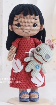 Lulu baby toy / Lulu Petite Doll - Petite Balcony - Toshicraft - Alexander - Huong Chi - Huong Hoang - Hawaii doll  and Little Green Doll