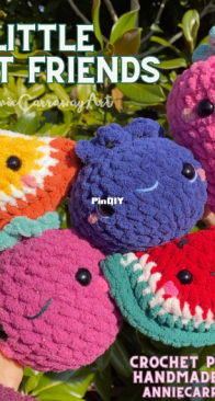 Made by Annie - Annie Carraway - Little Fruit Friends -
