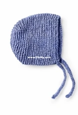 Garter Stitch Bonnet - by Yarnspirations Design Studio - Free