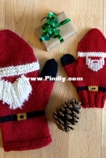 Craftling Designs - Santas helper mittens