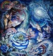 HAED Fantasy Blue Josephine Wall
