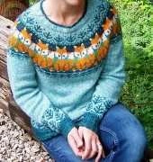Foxy Sweater - Natalia Moreva (Kulabra Designs)