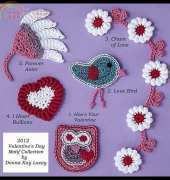 Donna Kay Lacey - 2012 Valentine Motifs  Collection