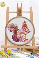 Awesome Pattern Studio 255 - Mandala Squirrel