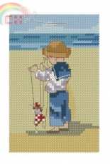 All Our Yesterdays - Puppet String - May from 2011 Stitchers Diary - The World of Cross Stitching TWOCS 172 XSD