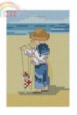 All Our Yesterdays - Puppet String - May from 2011 Stitchers Diary - The World of Cross Stitching TWOCS 172 XSD