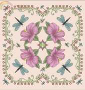 Naine - PSCHD002 Poor stitchers flower ornaments