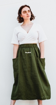 Paper Theory - Peppermint - Pocket Skirt - free