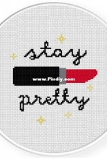 Daily Cross Stitch - Stay Pretty