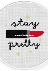Daily Cross Stitch - Stay Pretty