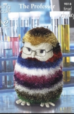 King Cole 9018 Tinsel Chunky - The Professor and Mr Prickles
