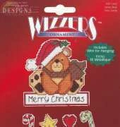 Janlynn - Wizzers Ornament SGP-1362 Santa Bear