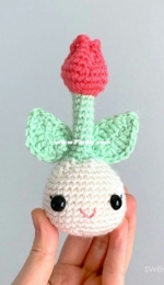 Sweet Softies - Sweet Spring Tulip Bulb Amigurumi - Free