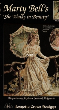 Jeanette Crews Designs/Pegasus 620443 Marty Bells She Walks in Beauty PCS