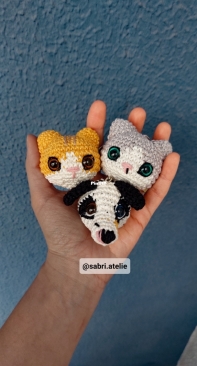 Dog and Cat - Amigurumi