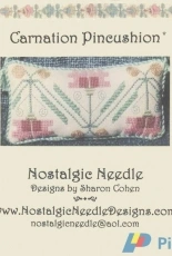 The Nostalgic Needle - Carnation Pincushion