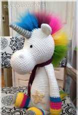 Unicornio amigurumi