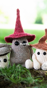 Crafty Intentions - Megan Lapp - Mushroom Sprites Set 4