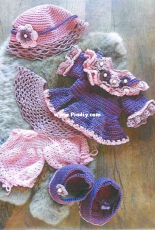 Funnys Haken - Ilse Scheffer - XXL Funny Bunny Clothing Set Fleury rose - Dutch