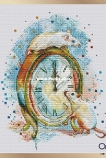 Fun Sheep - Rats and Clock by Anastasia Kravtsova / Eremeeva