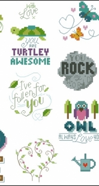 50 Rustic Romance by Emma Congdon from Cross Stitch Crazy 251 PCS + XSD