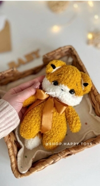Shop Happy Toys - Christina P / Kristina P - Кристина П - Little Fox - Лисёнок - English, Russian