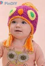 Red Heart-LW3477-Make Me an Owl Hat by Linda Cyr -Free