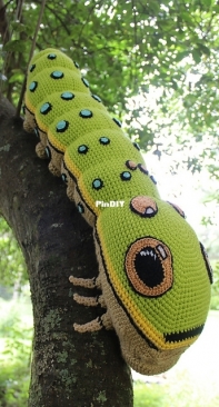 Jenna Wingate Designs - Jenna Wingate - Spicebush Swallowtail Butterfly Caterpillar