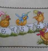 Vintage easter chicks