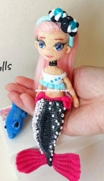 Tota Ksusha Dolls - Ksenia / Kseniya Abdullina Gnezdina - Mermaid