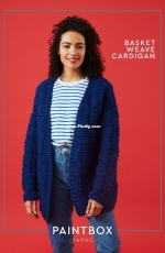 Paintbox Yarns - Basket Weave Cardigan - Free