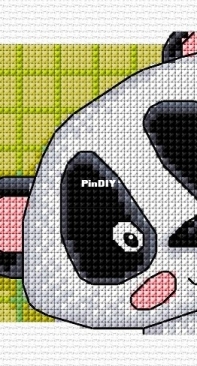 Peeking Panda by Durene Jones - Free