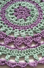 Hoooked Zpagetti - Marit Parit - Mandala Style Island Rug - Free