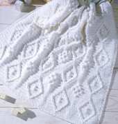 Leisure Arts - Rose Marie Brooks - 800369 Frosty Diamonds Afghan
