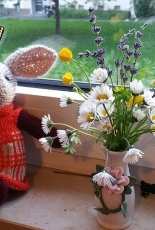 Bunny girl - pattern by Julie Williams