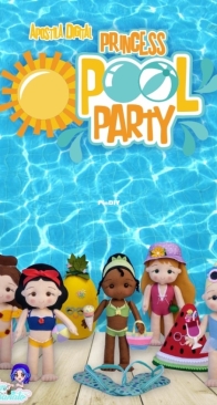 Délen Artesanato - Princess Pool Party - Portuguese