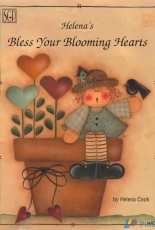 Helenas Bless Your Blooming Hearts by Helena Cook, Decorative Painting